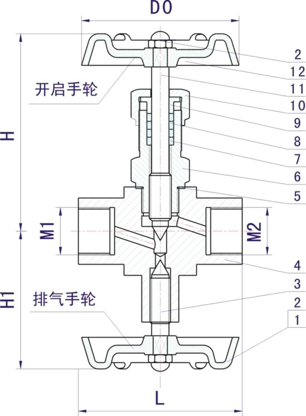 壓力表三通閥J19W